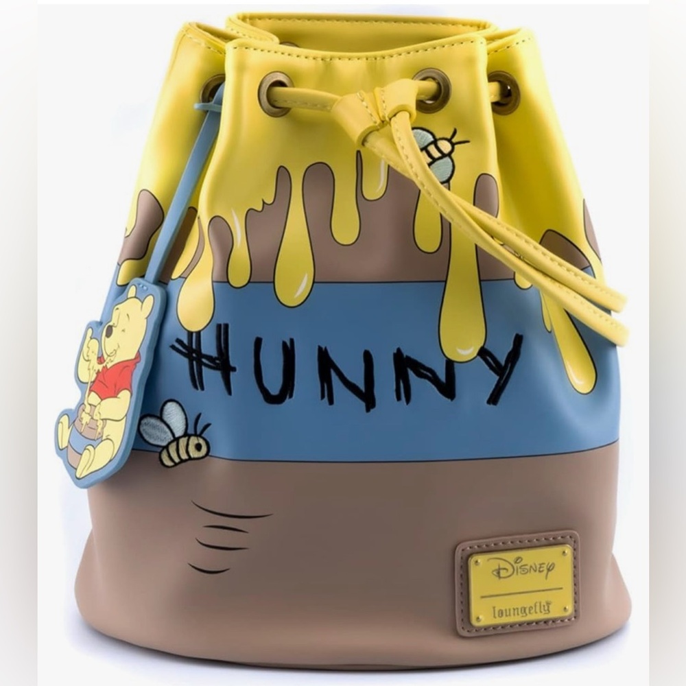 NWT Loungefly Disney Winnie the Pooh 95th Anniversay Honey Pot Womens backpack